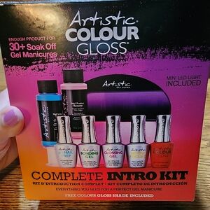 New Artistic Nail Design Gel Complete Intro Kit